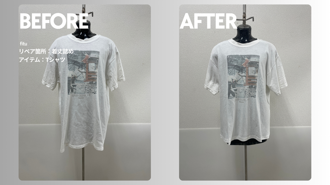 Fruit of the Loom（フルーツオブザルーム）のTシャツ着丈詰め｜-7.5cm・3,505円